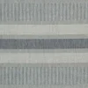 Shower Curtains-Kirkland's Home Gray And Navy Striped Fringe Shower Curtain Gray/Blue