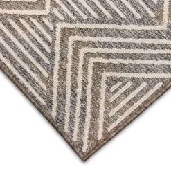 Outdoor Rugs-Kirkland's Home Gray Auckland Trellis Outdoor Area Rug, 6X9 Gray/Blue