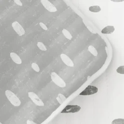 Quilts-Kirkland's Home Gray Dotted Reversible 3-Pc. King Quilt Set Gray/White