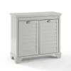 Bathroom Furniture-Kirkland's Home Gray Double Linen Hamper