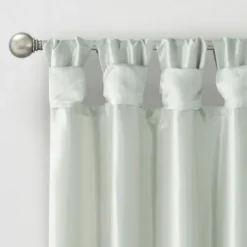 Curtains & Drapes-Kirkland's Home Gray Floral 2-Pc. Curtain Panel Set, 96 In. Gray/White