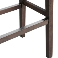 Bar Stools & Counter Height Stools-Kirkland's Home Gray Nailhead Trim Saddle Bar Stools, Set Of 2