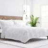 Quilts-Kirkland's Home Gray Scalloped Reversible 2-Pc. Twin Quilt Set Gray/White
