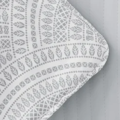 Quilts-Kirkland's Home Gray Scalloped Reversible 2-Pc. Twin Quilt Set Gray/White