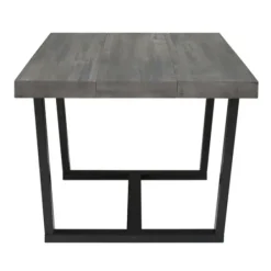 Dining Tables-Kirkland's Home Gray Solid Wood Madelyn Dining Table