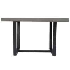 Dining Tables-Kirkland's Home Gray Solid Wood Madelyn Dining Table