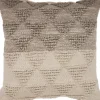 Pillows-Kirkland's Home Gray Textured Gradient Pillow Gray/Tan