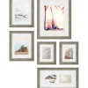 Gallery Wall Frames-Kirkland's Home Gray Wood 6-Pc. Gallery Wall Picture Frame Set