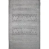 Outdoor Rugs-Kirkland's Home Gray Zig-Zag Ezra Indoor/Outdoor Area Rug, 4X7 Gray/White