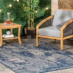 Outdoor Rugs-Kirkland's Home Gray Zig-Zag Ezra Indoor/Outdoor Area Rug, 6X9 Gray/White
