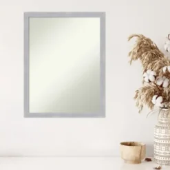 Decorative Mirrors-Kirkland's Home Grayson Brushed Nickel Framed Wall Mirror