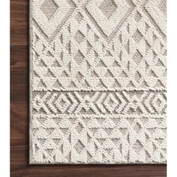 Outdoor Rugs-Kirkland's Home Green Pineapple Outdoor Area Rug, 7X9 Green/Gray