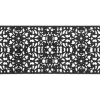 Kitchen & Floor Mats-Kirkland's Home Green Symmetrical Vines Kitchen Mat Green/White