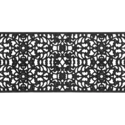 Kitchen & Floor Mats-Kirkland's Home Green Symmetrical Vines Kitchen Mat Green/White