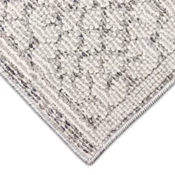 Outdoor Rugs-Kirkland's Home Gretchen Tribal Outdoor Area Rug, 5X8 Gray
