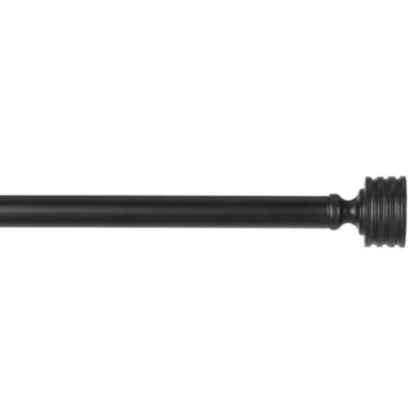 Curtain Rods & Hardware-Kirkland's Home Gunmetal Open Sphere Curtain Rod, 120 In.
