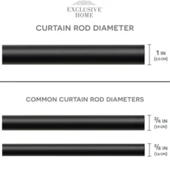Curtain Rods & Hardware-Kirkland's Home Gunmetal Open Sphere Curtain Rod, 120 In.