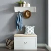 Entryway Furniture-Kirkland's Home Halie Modern Upholstered 2-Pc. Hall Tree Set