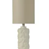 Table Lamps-Kirkland's Home Hand Carved White Seashell Table Lamp Gray