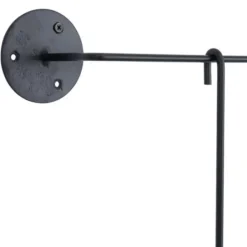 Sconces-Kirkland's Home Hanging Glass Votive Wall Plaque Black