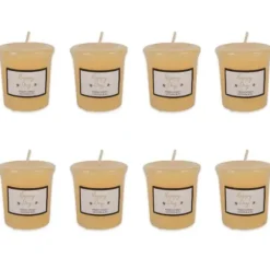 Candles-Kirkland's Home Happy Day Honey Votive Candles, Set Of 8 Yellow