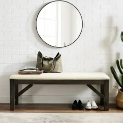 Dining Chairs-Kirkland's Home Hayden Dining Bench White