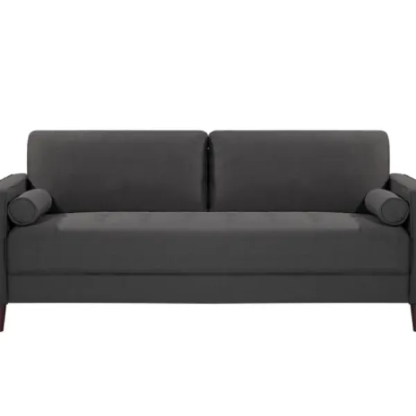Sofas & Loveseats-Kirkland's Home Heather Chelsea Modern Sofa Gray
