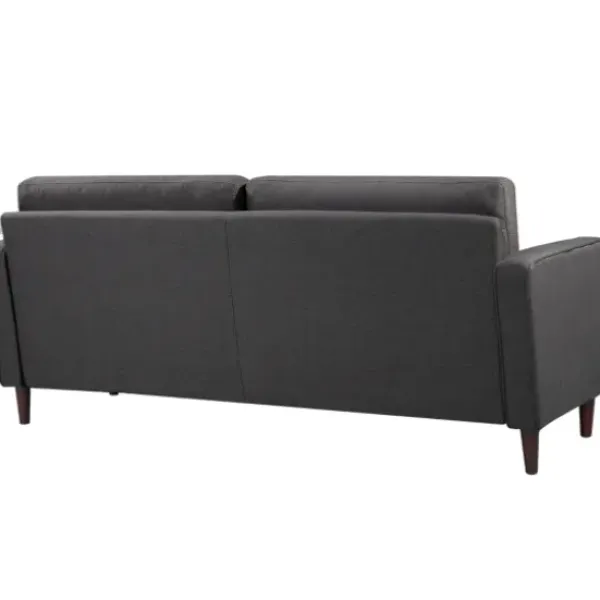 Sofas & Loveseats-Kirkland's Home Heather Chelsea Modern Sofa Gray