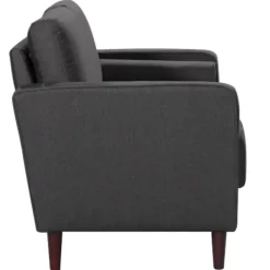 Sofas & Loveseats-Kirkland's Home Heather Chelsea Modern Sofa Gray