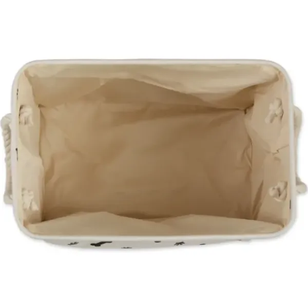 Baskets & Boxes-Kirkland's Home Heathered Beige Linen Book Boxes, Set Of 2 Tan