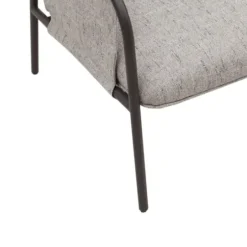 Accent Chairs-Kirkland's Home Heathered Exposed Frame Accent Chair Gray
