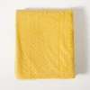 Blankets & Throws-Kirkland's Home Heavenly Herringbone Plush Throw Yellow