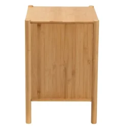 Nightstands-Kirkland's Home Honey Crescent Window 2-Drawer Nightstand Brown