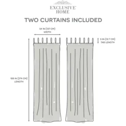 Curtains & Drapes-Kirkland's Home Honey Trellis Woven Single Curtain Panel, 84 In. White/Tan