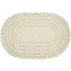 Bathroom Rugs-Kirkland's Home Hot Asymmetrical Cotton Bath Mat, 45 In. Pink