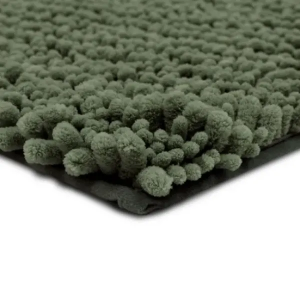 Bathroom Rugs-Kirkland's Home Hot Asymmetrical Cotton Bath Mat, 60 In. Pink
