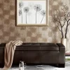 Benches & Ottomans-Kirkland's Home Hudson Tufted Faux Leather Storage Bench Brown