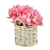Arrangements & Greenery-Kirkland's Home Hydrangea Arrangement In Basket Pink
