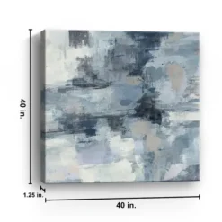 Canvas Art-Kirkland's Home In The Clouds Canvas Art Print, 40X40 In. Blue/Gray