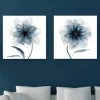 Canvas Art-Kirkland's Home Indigo Bloom Canvas Art Prints, Set Of 2 Blue/White