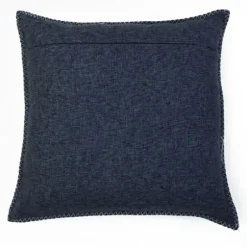Pillows-Kirkland's Home Indigo Chunky Weave Pillows, Set Of 2 Blue