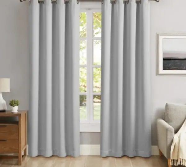 Curtains & Drapes-Kirkland's Home Indigo Floral 2-Pc. Curtain Panel Set, 84 In. Blue/White
