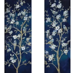 Canvas Art-Kirkland's Home Indigo Spring I & Ii Canvas Art Prints, Set Of 2 Blue