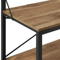 Entryway Furniture-Kirkland's Home Industrial Metal And Barnwood Hall Tree
