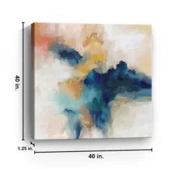 Canvas Art-Kirkland's Home Infinity Giclee Canvas Art Print Blue/White