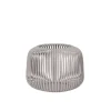 Lanterns-Kirkland's Home Irma Steel Small Open Rods Lantern Gray
