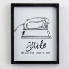 Wall Quotes & Signs-Kirkland's Home Iron Funny Laundry Room Wall Plaque Black/White