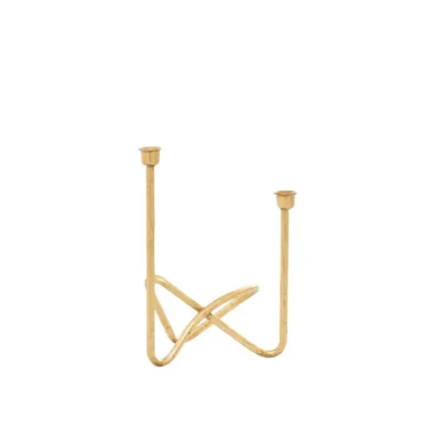 Candle Holders-Kirkland's Home Iron Taper Candle Holder Gold