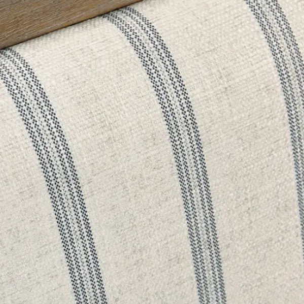 Accent Chairs-Kirkland's Home Isla Martha Stewart Accent Chair Ivory/Blue