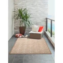 Outdoor Rugs-Kirkland's Home Ivy Indoor/Outdoor Area Rug, 4X7 Blue